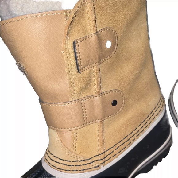 Sorel Kids Boots Size 11 Waterproof 1964 PAC Strap closure Suede Snow Rain - Picture 5 of 10